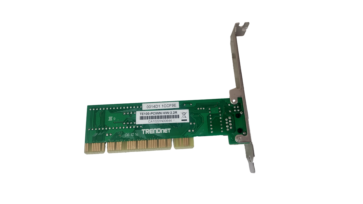 TRENDnet TE100-PCIWN 2.2R 10/100Mbps PCI Fast Ethernet Network Adapter