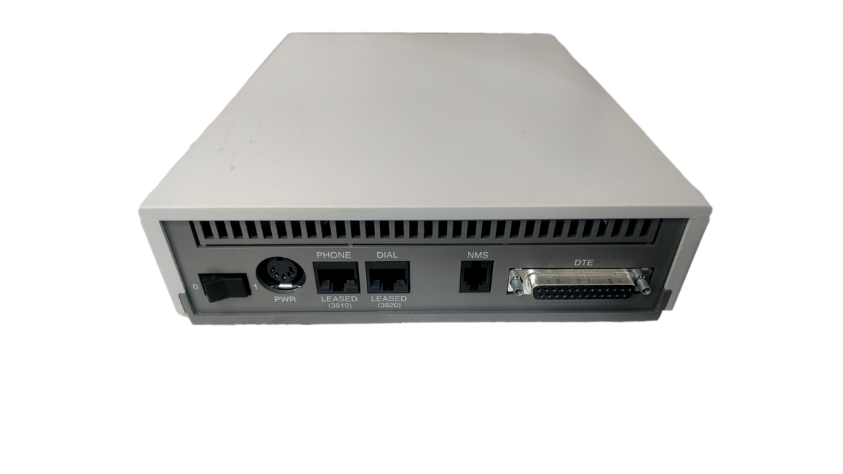 AT&T Paradyne COMSPHERE 3820 Standalone Modem 3820-A1-001 2278-SA2 w/ AC Power