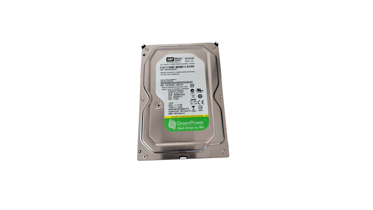 Western Digital WD10EURX 1TB AV-GP GreenPower 3.5" SATA Internal Hard Drive