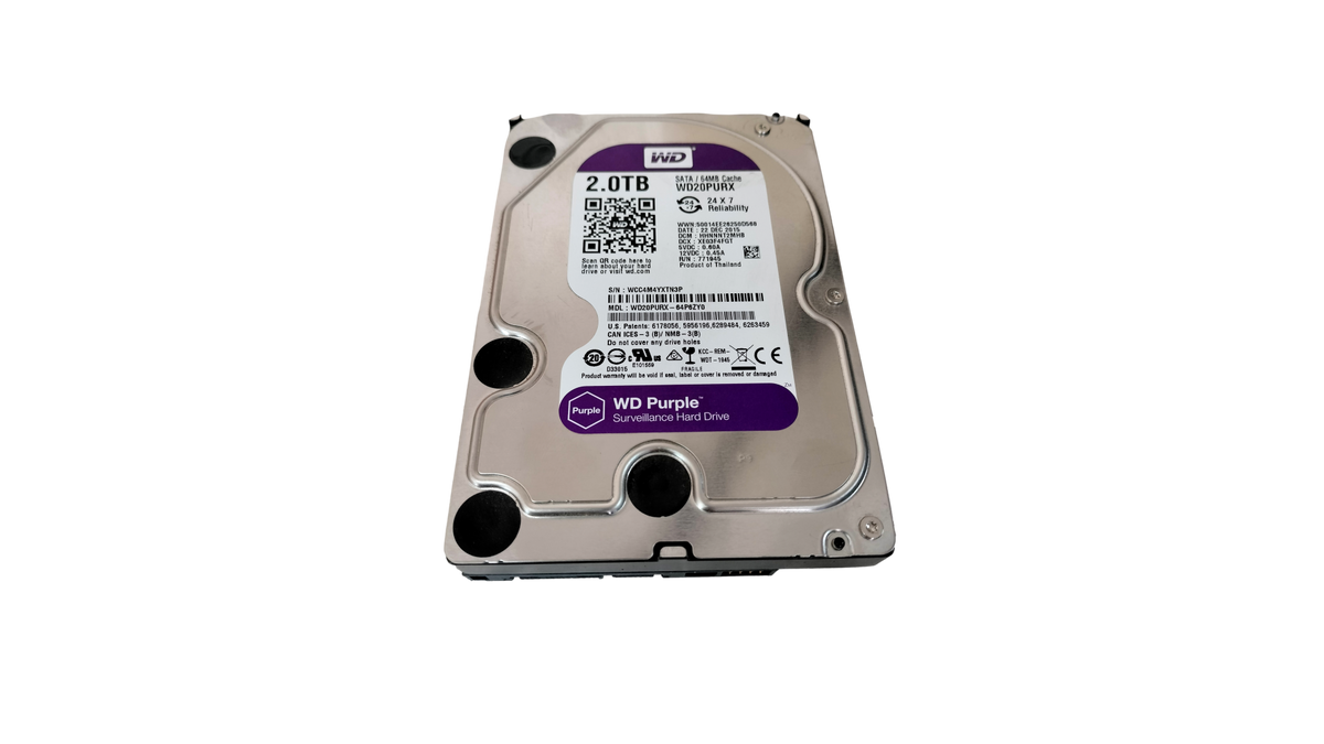 Western Digital WD Purple 2TB Surveillance 3.5" SATA Hard Drive WD20PURX #2