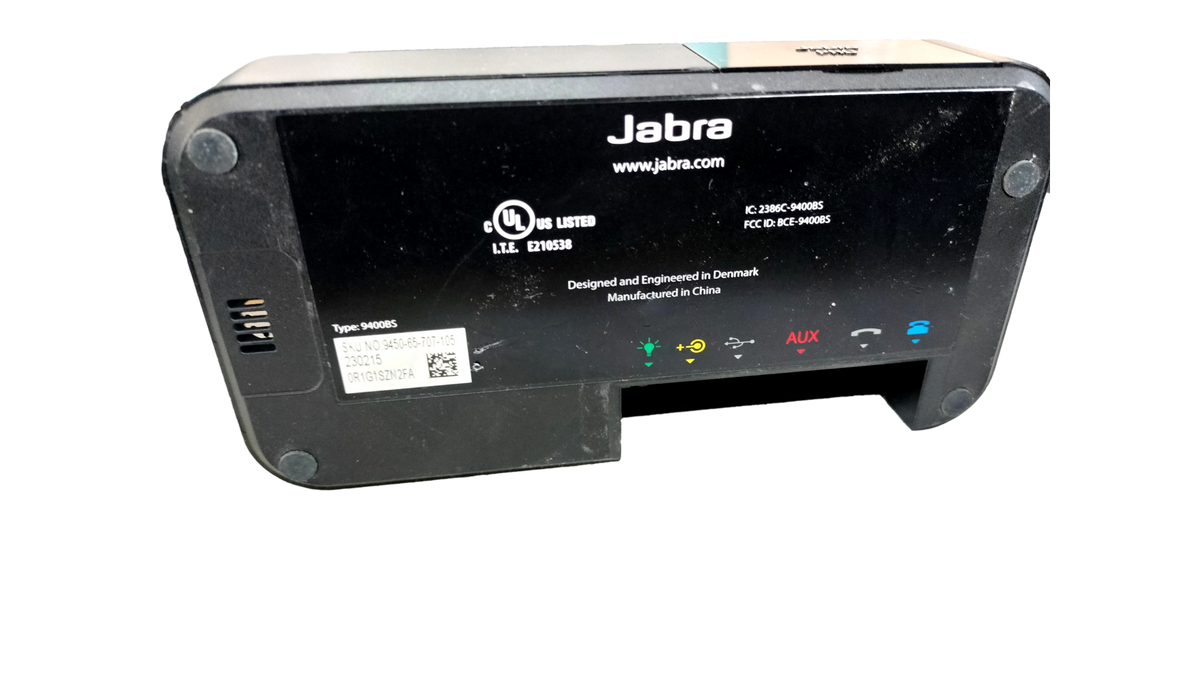 Lot of 2 Jabra PRO 9450 Wireless Headset Base Stations w/ Power Adapters (NO HEADSETS)