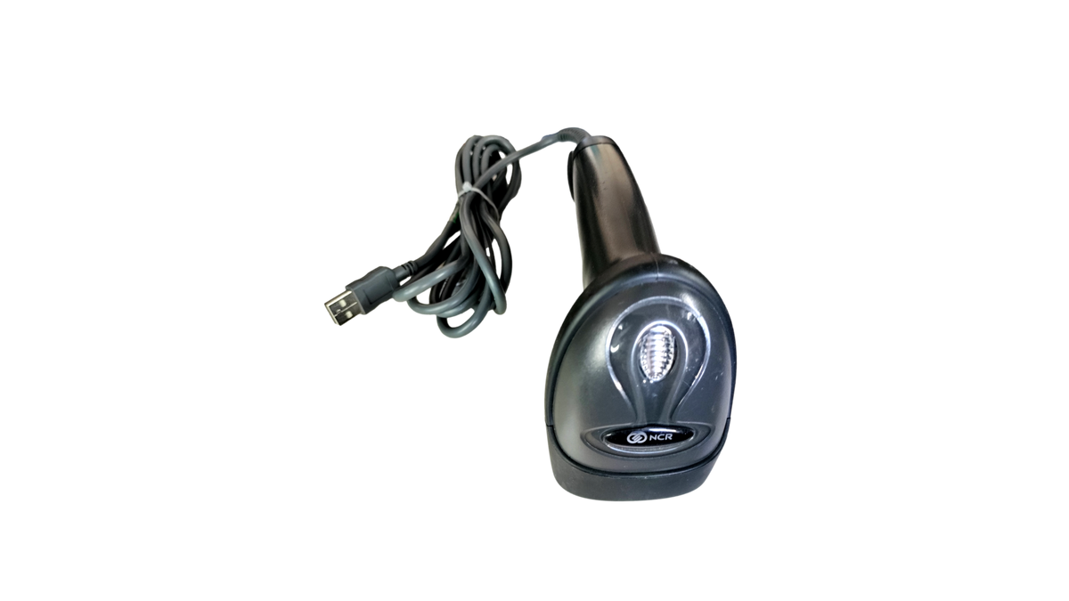 Symbol LS2208 1D Laser Barcode Scanner (NCR Branded) w/ USB Cable LS2208-SR20007R