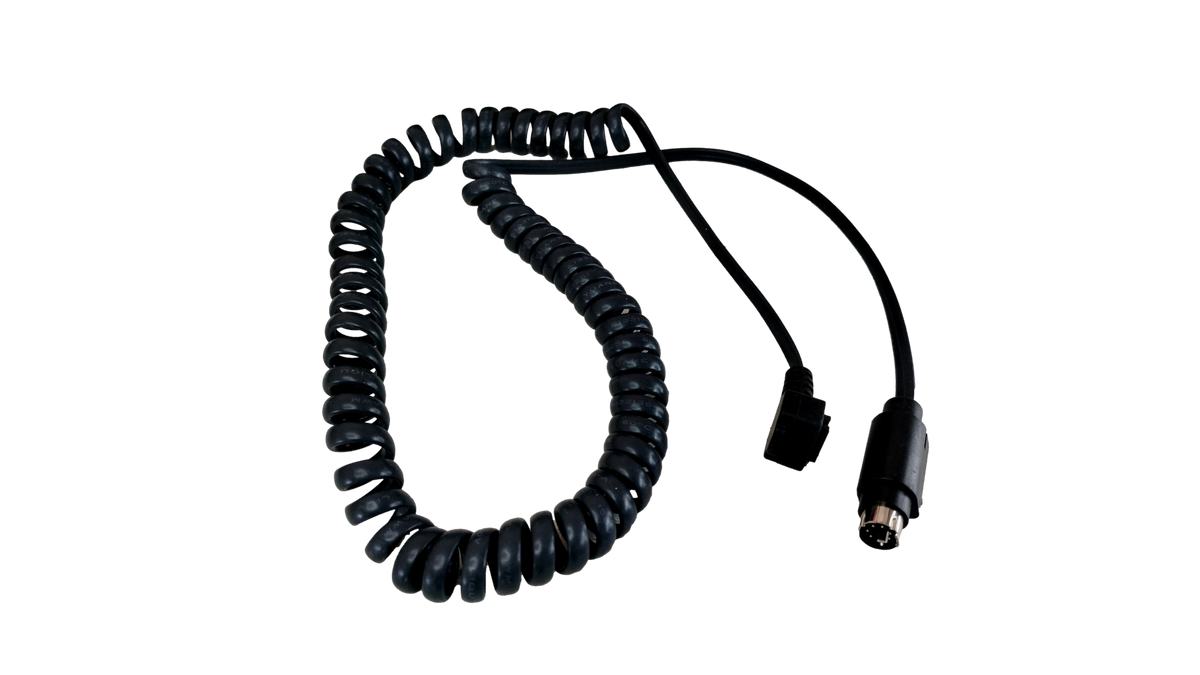 Verifone VX820 POS Terminal Interface Coiled Cable 8-Pin Mini-DIN to 14-Pin (VRF-27404-01-R / 27404-01-R)