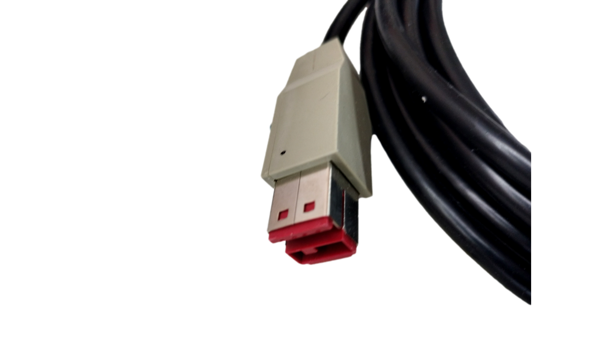 New NCR 24V PoweredUSB to 10-Pin RJ45 Scanner Cable 1416-C092-0040