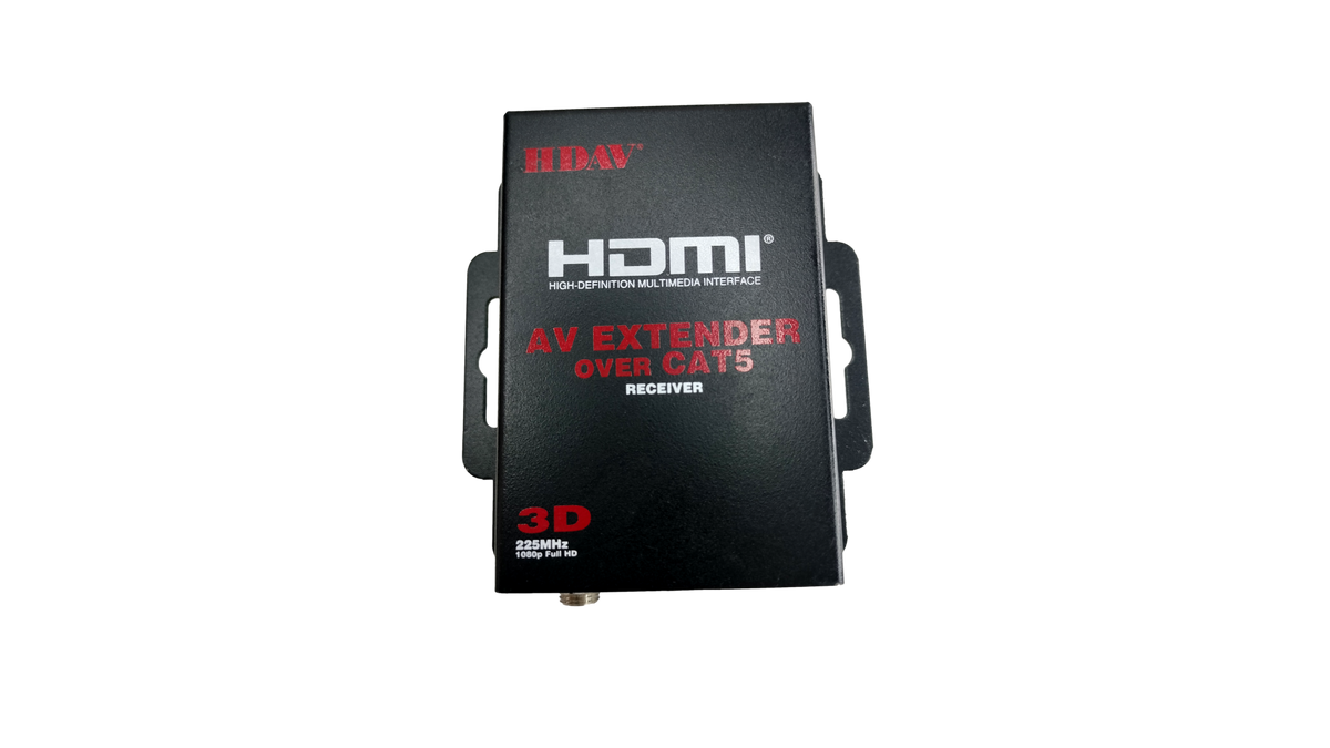 HDAV 3D HDMI Extender Receiver Over Cat5 / Cat6 (HD-C5S414a) w/ 5V Power Adapter