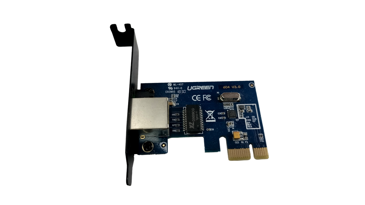 UGREEN Single Port Gigabit PCIe Network Interface Card 30771 (604 V3.0)