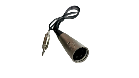 3-Pin XLR Female to 3.5mm TRS Male Microphone Audio Adapter Cable