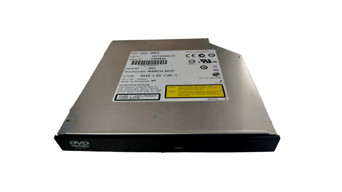 TEAC DV-28S-WZ3 Slimline 12.7mm SATA DVD-ROM Optical Drive 1977233W-Z3