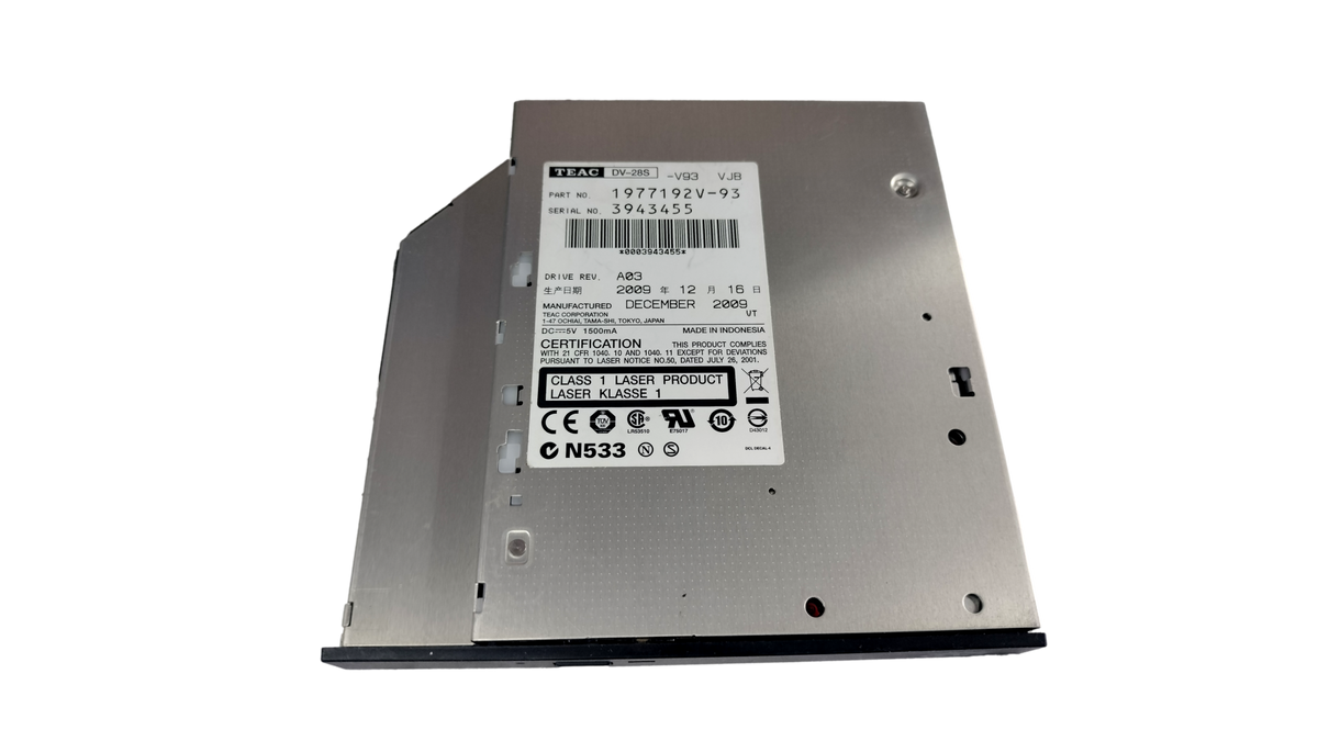 TEAC DV-28S-V93 Slimline 12.7mm SATA DVD-ROM Optical Drive 1977192V-93