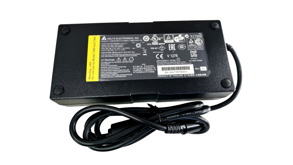 New NCR Delta TADP-150AB A 24V 6.25A 150W 4-PIN Power Supply
