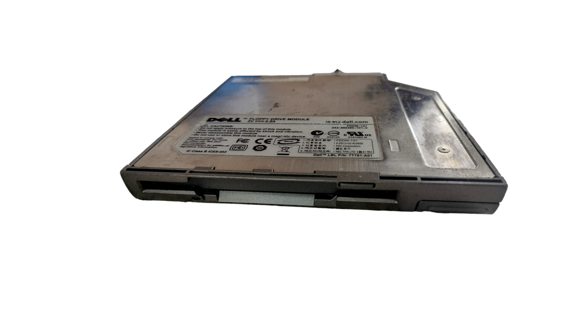 Dell Latitude 3.5" Floppy Drive Module FDDM-101 243-560390-101-0 (Dell DP/N 00GR325)