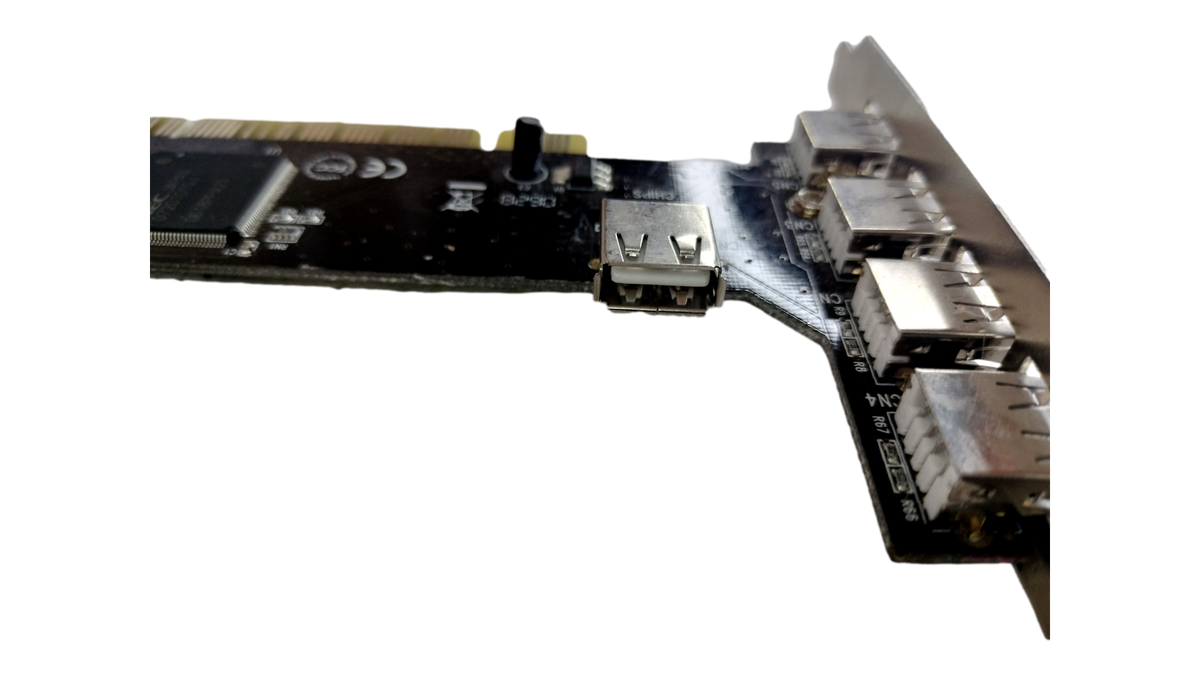 4+1 Port USB 2.0 High Speed PCI Expansion Card SD-V2-5U (NEC D720101GJ Chipset)