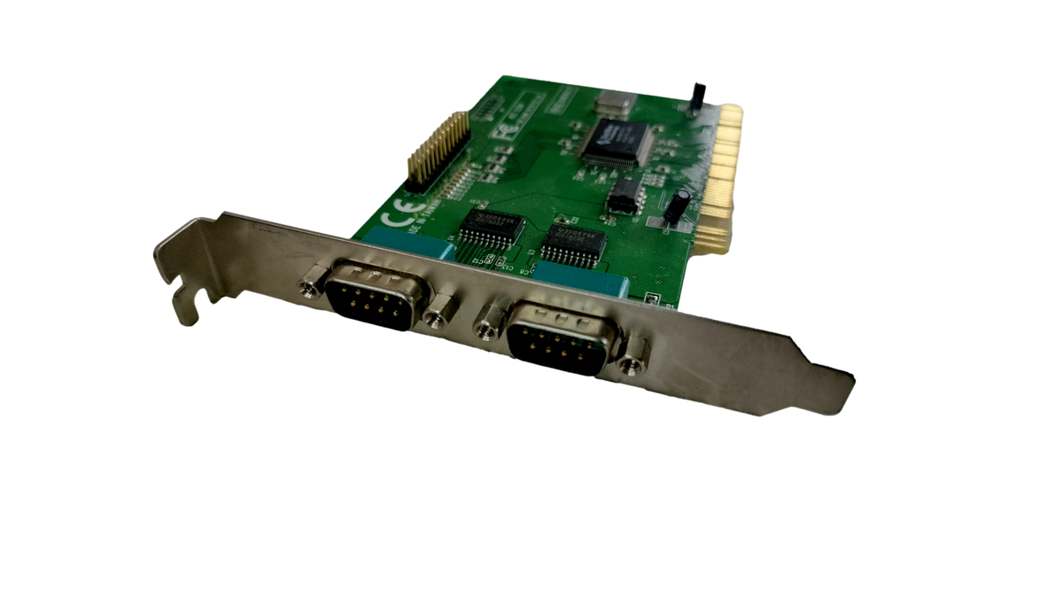 NetMos 2-Port Serial DB9 PCI Controller Expansion Card FS-KEC-NETMOS-V1.0 (Nm9835CV)
