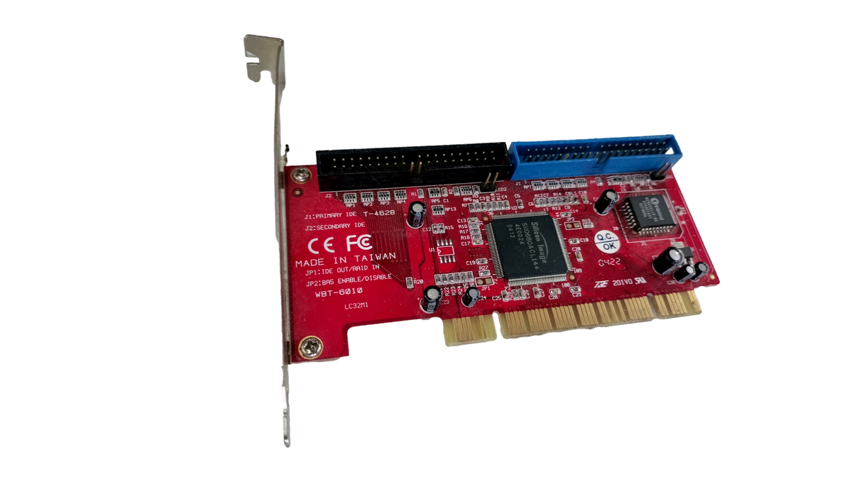 Silicon Image Sil0680A Ultra ATA/133 IDE RAID Controller PCI Card WBT-6010