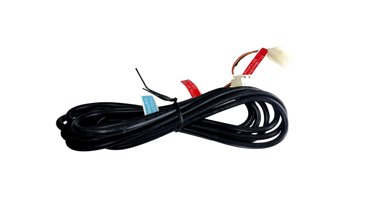 New NCR 497-0473055 RealPOS 24V DC Printer Power Cable Harness