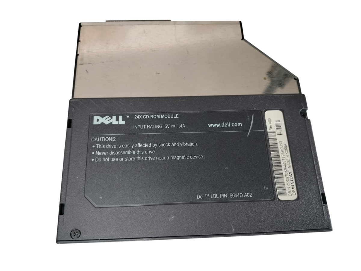 Dell 24X CD-ROM Swappable Media Bay Module 97DMF 5044D Rev A00