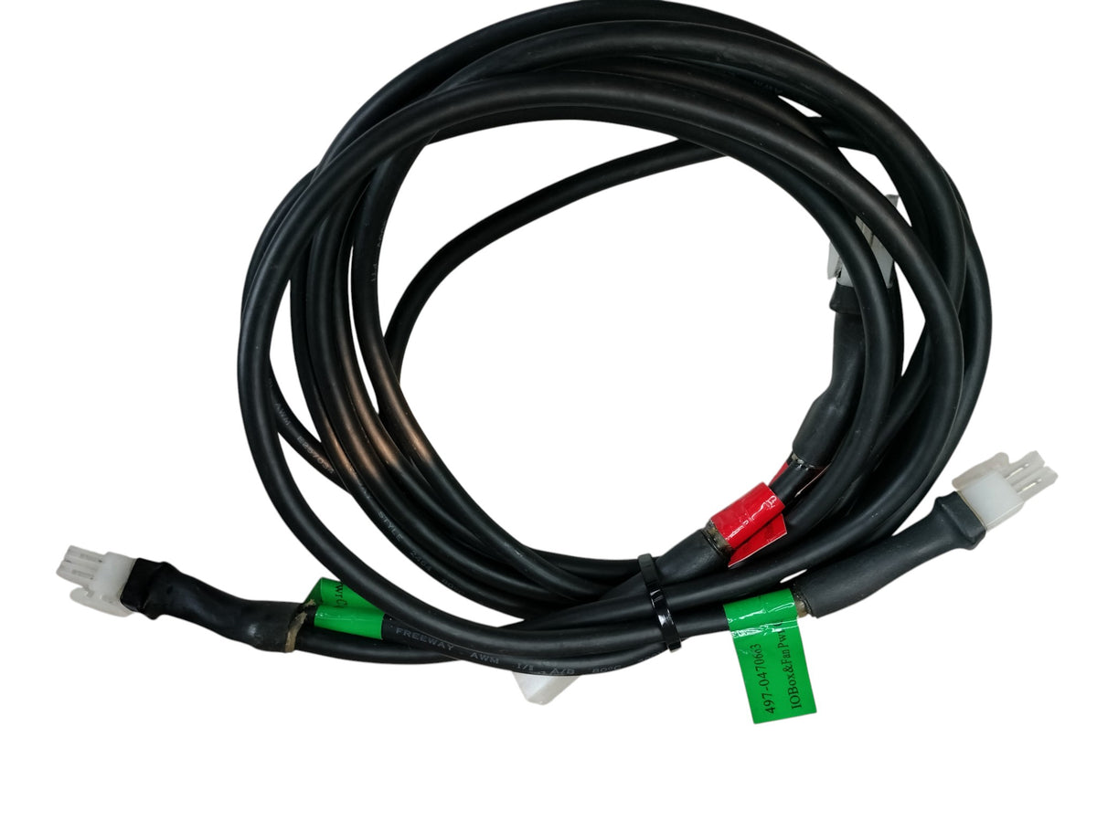 NCR 497-0470663 IO Box & Fan Power Cable Assembly