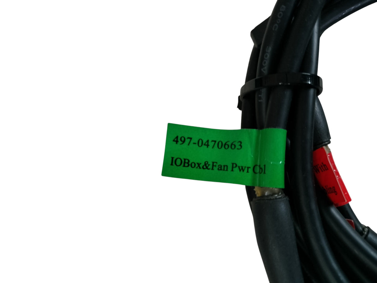 NCR 497-0470663 IO Box & Fan Power Cable Assembly