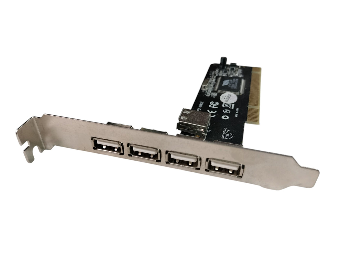Vantec UGT-PC210 VIA 4+1 Port USB 2.0 PCI Controller Expansion Card