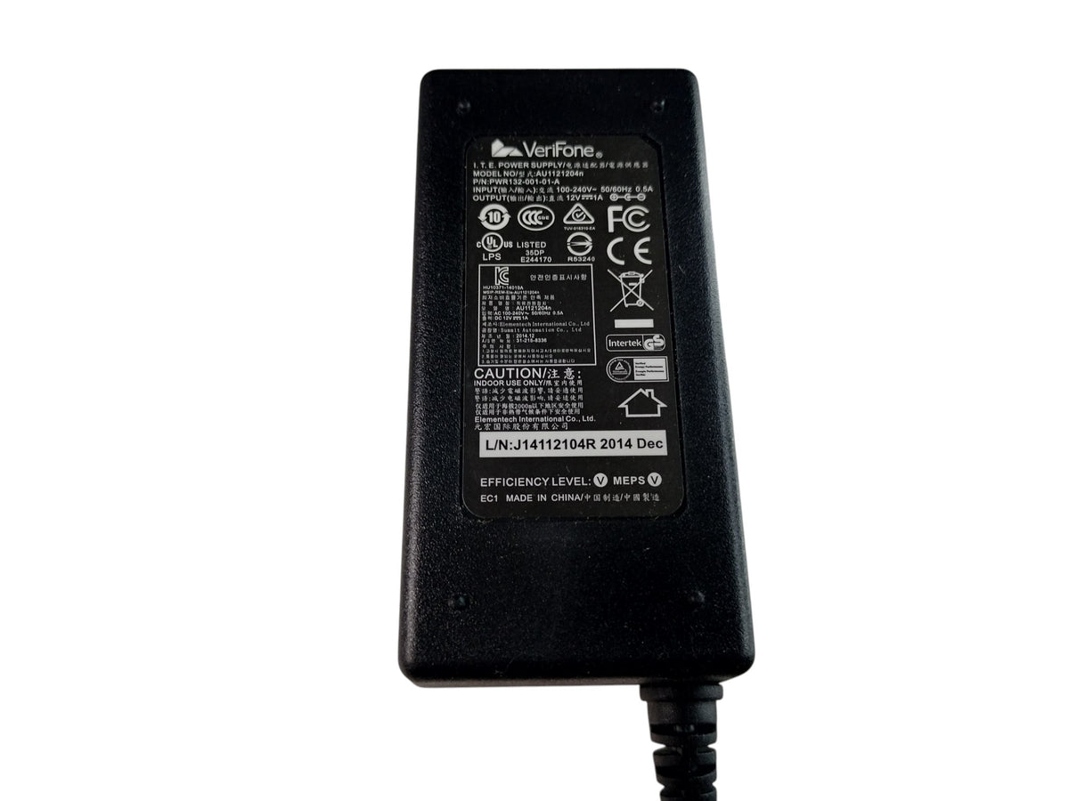NEW VeriFone 12V 1A Power Adapter Supply PWR132-001-01-A AU1121204n VX520 VX570