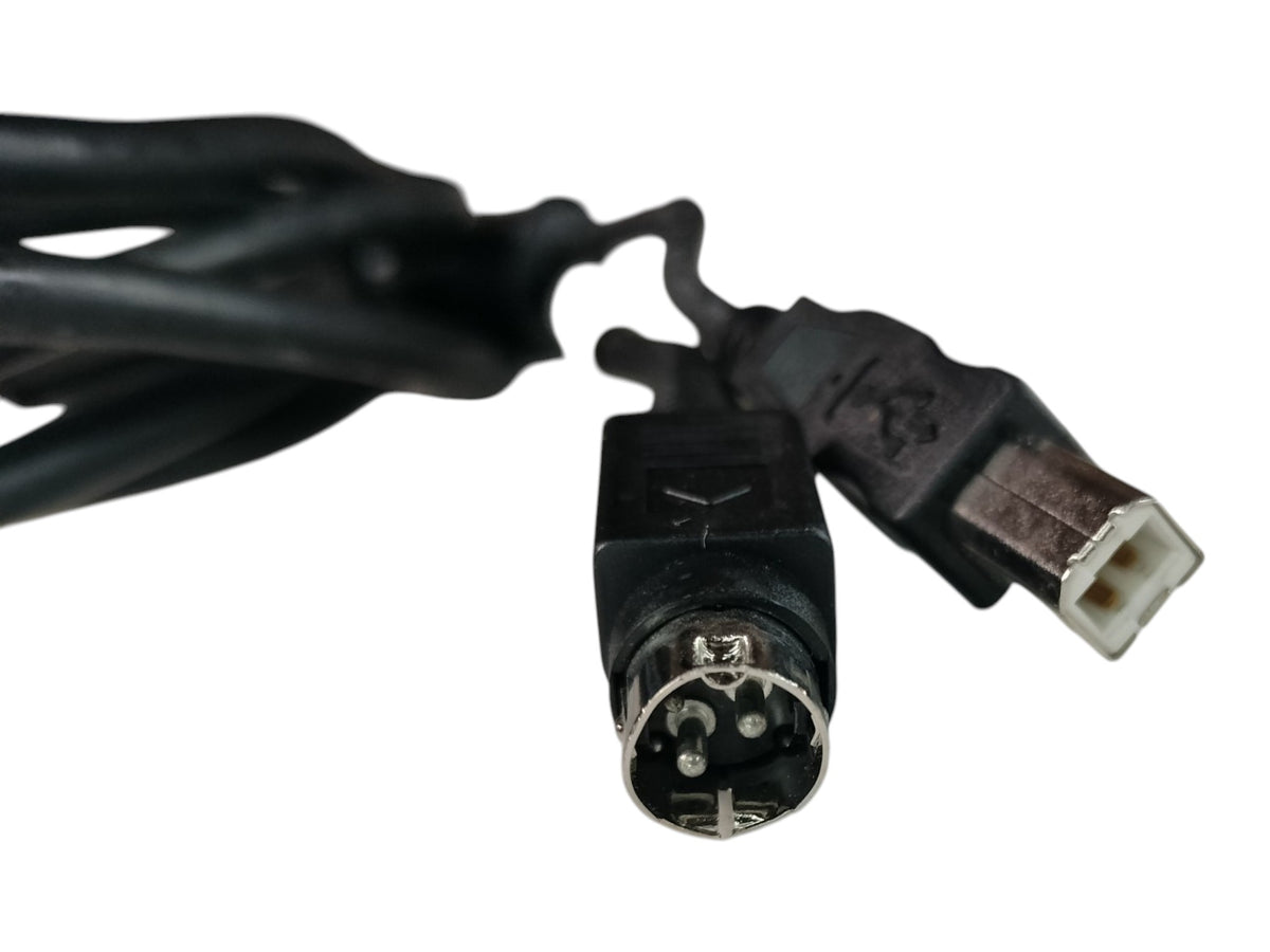 NCR RealPOS 24V PoweredUSB to USB-B & 3-Pin Din Printer Cable 497-0430300
