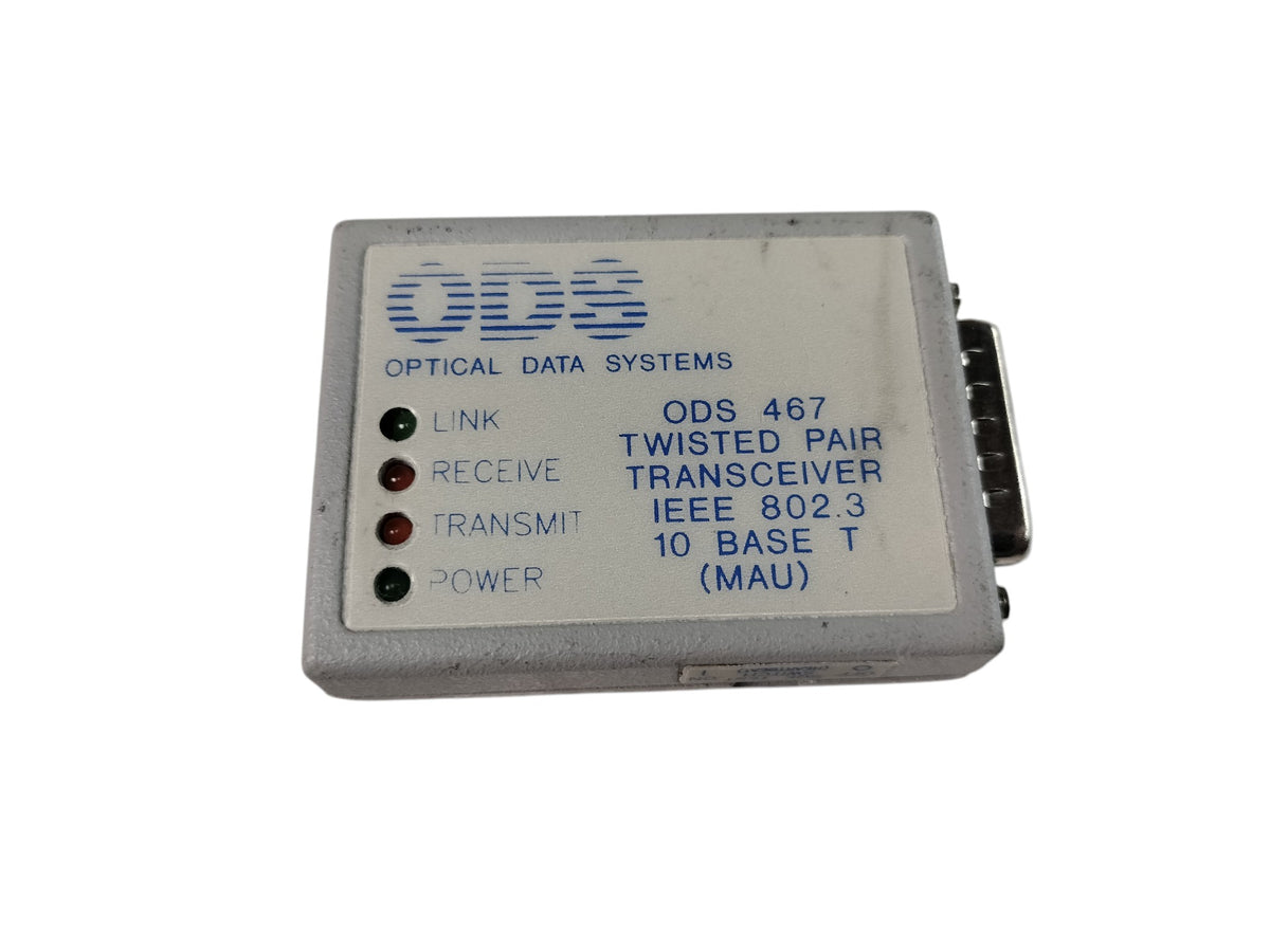 ODS 467 DB15 AUI to RJ45 Ethernet Transceiver MAU IEEE 802.3 10Base-T