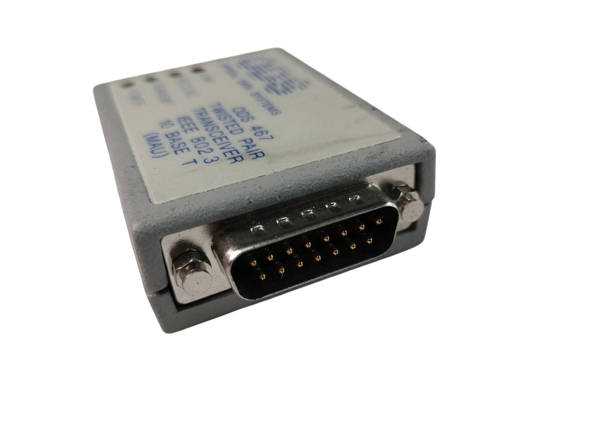 ODS 467 DB15 AUI to RJ45 Ethernet Transceiver MAU IEEE 802.3 10Base-T