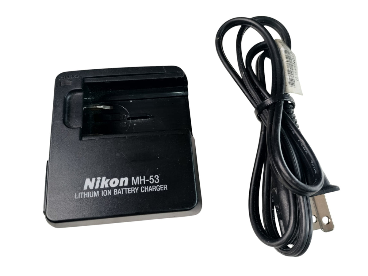Nikon MH-53 Battery Charger for EN-EL1 Li-ion Battery w/ AC Power Cord Coolpix