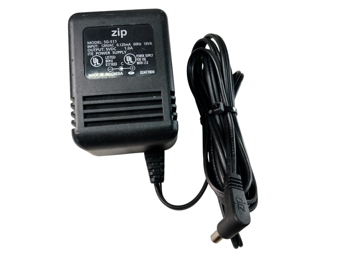 Iomega Zip SG-511 02477800 5V 1A AC Power Adapter Supply Charger 100MB Drive