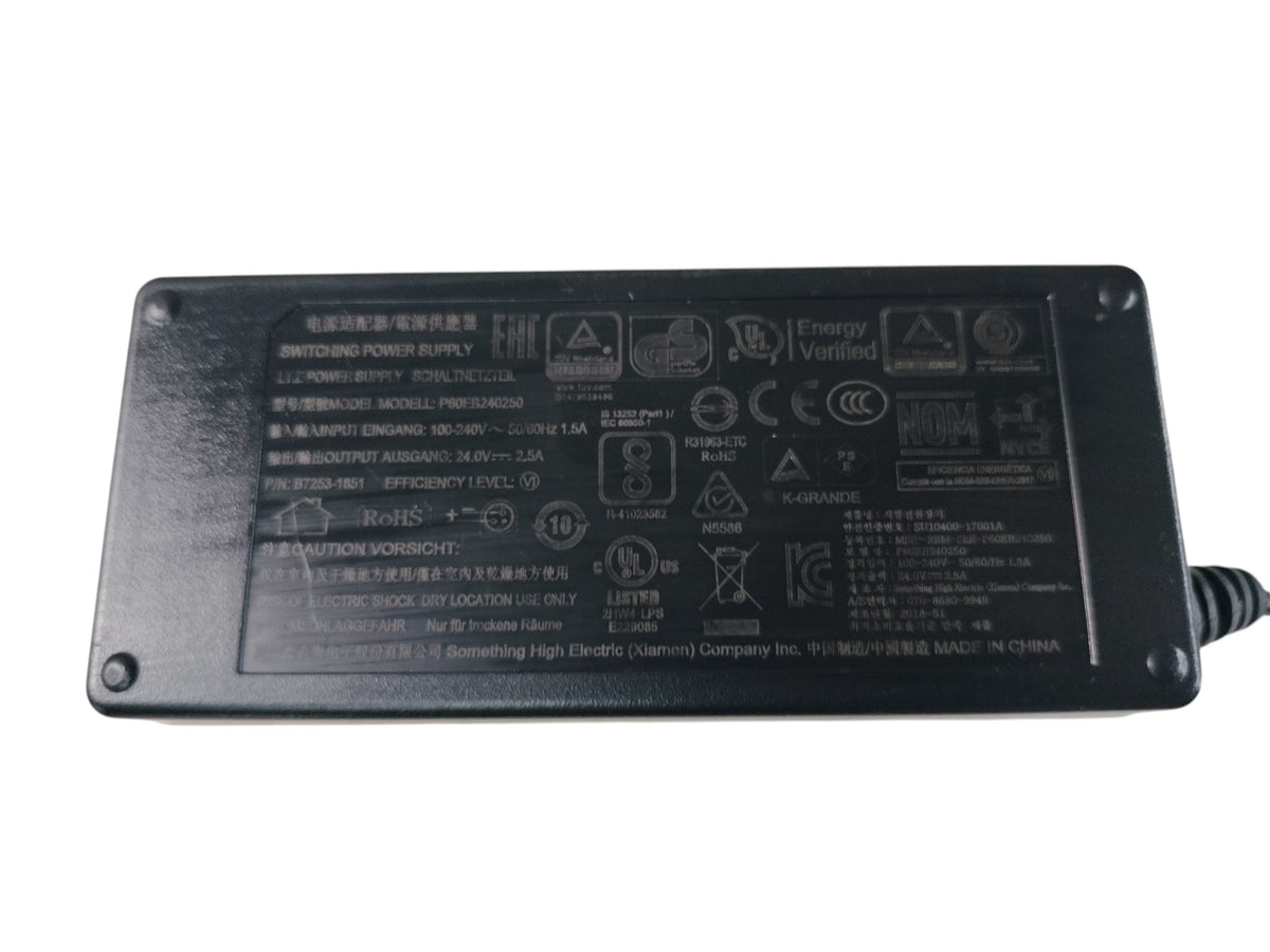 LTE B7253-1851 P80FB240250 24V 2.5A Receipt Printer Power Supply