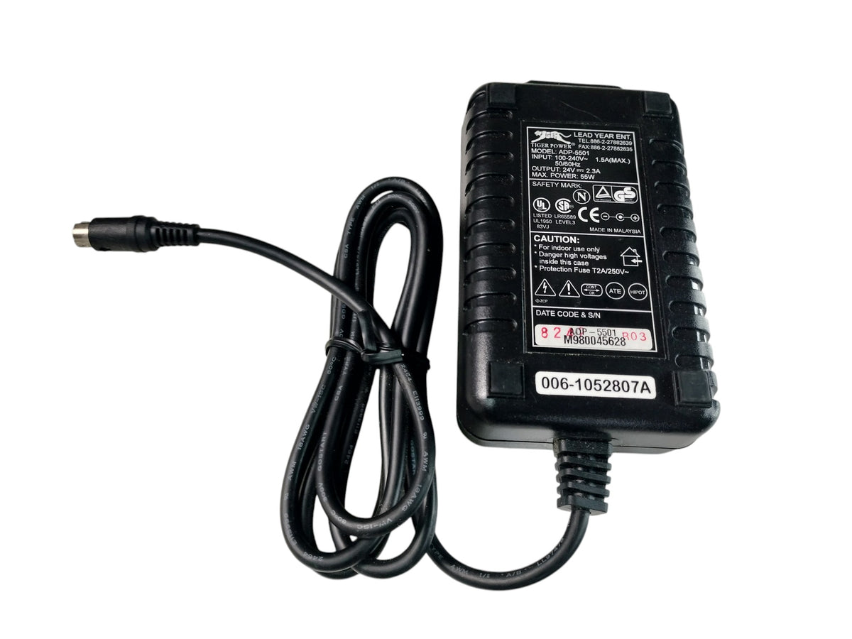 Tiger Power ADP-5501 M980045628 24V 2.3A 6-Pin Scanner Power Supply