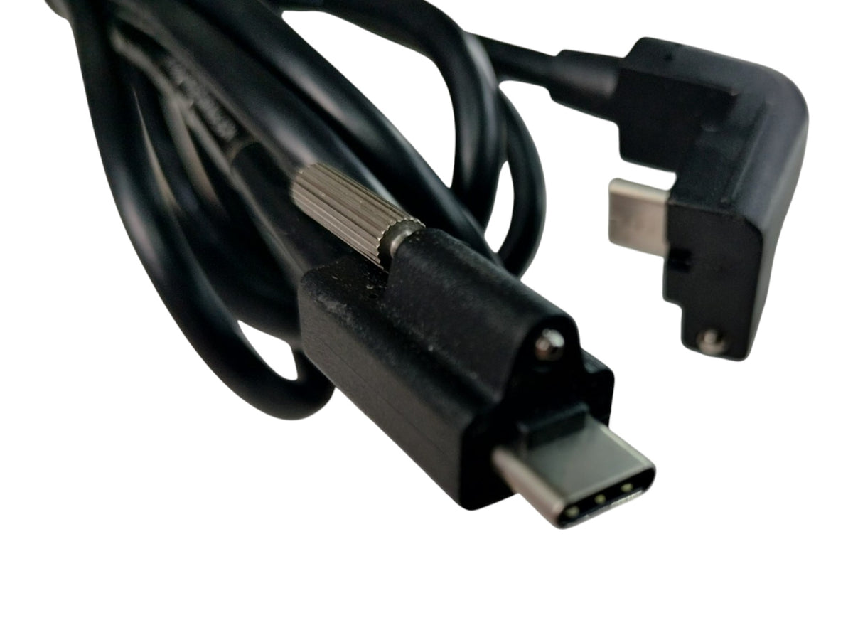 NCR 1432-0880-0025 497-0529416 Rev B Dual Locking USB-C Terminal Cable