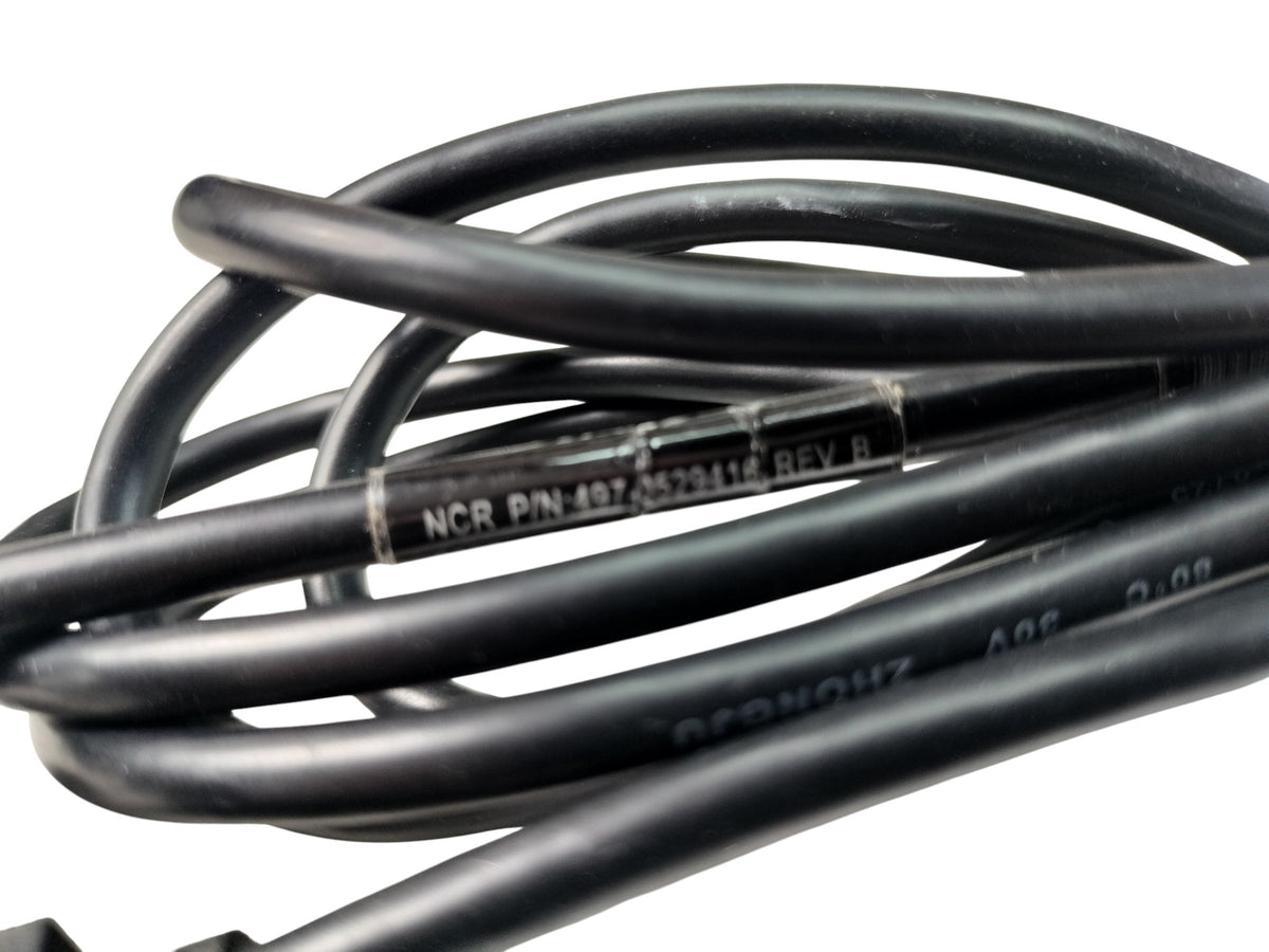 NCR 1432-0880-0025 497-0529416 Rev B Dual Locking USB-C Terminal Cable