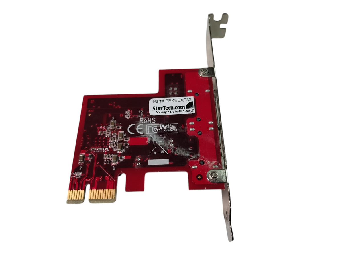 StarTech PEXESAT32 2-Port eSATA 6Gbps PCIe Host Controller Card