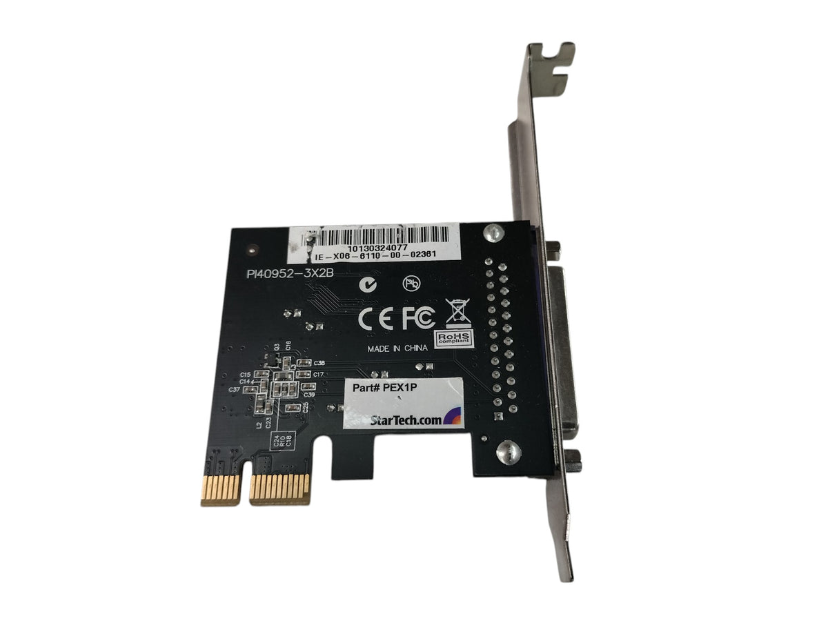 StarTech PEX1P 1-Port DB25 Parallel LPT PCIe Controller Card