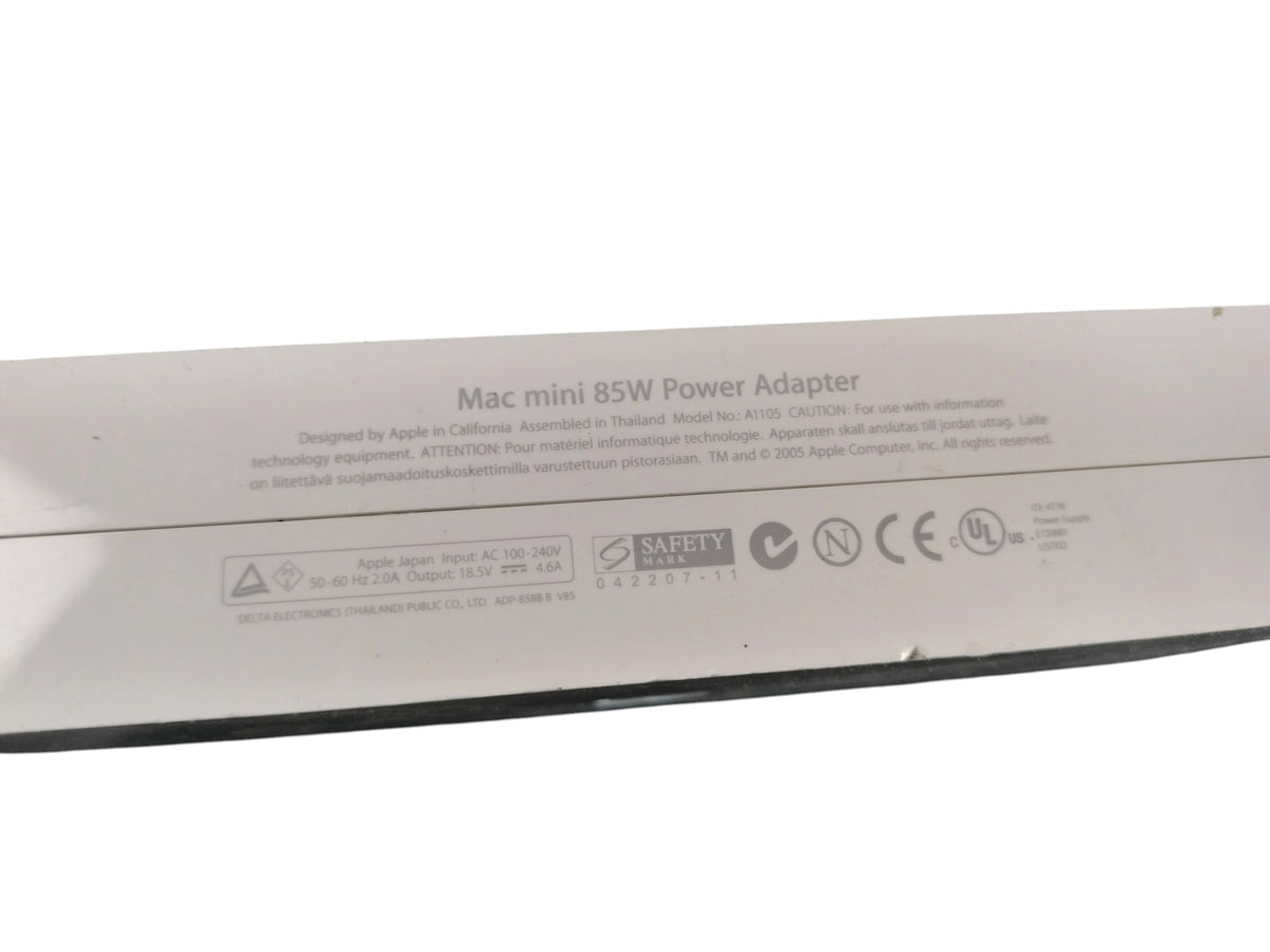 Apple Mac mini 85W Power Adapter A1105 ADP-85BB B 18.5V 4.6A Brick