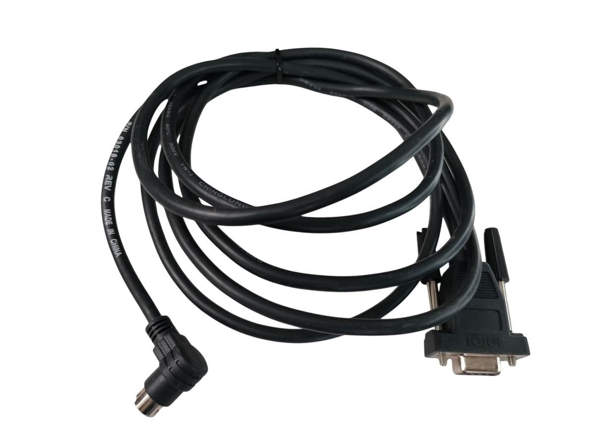 Verifone 03018-02 REV C DB9 Female to 10-Pin Mini-DIN POS Cable