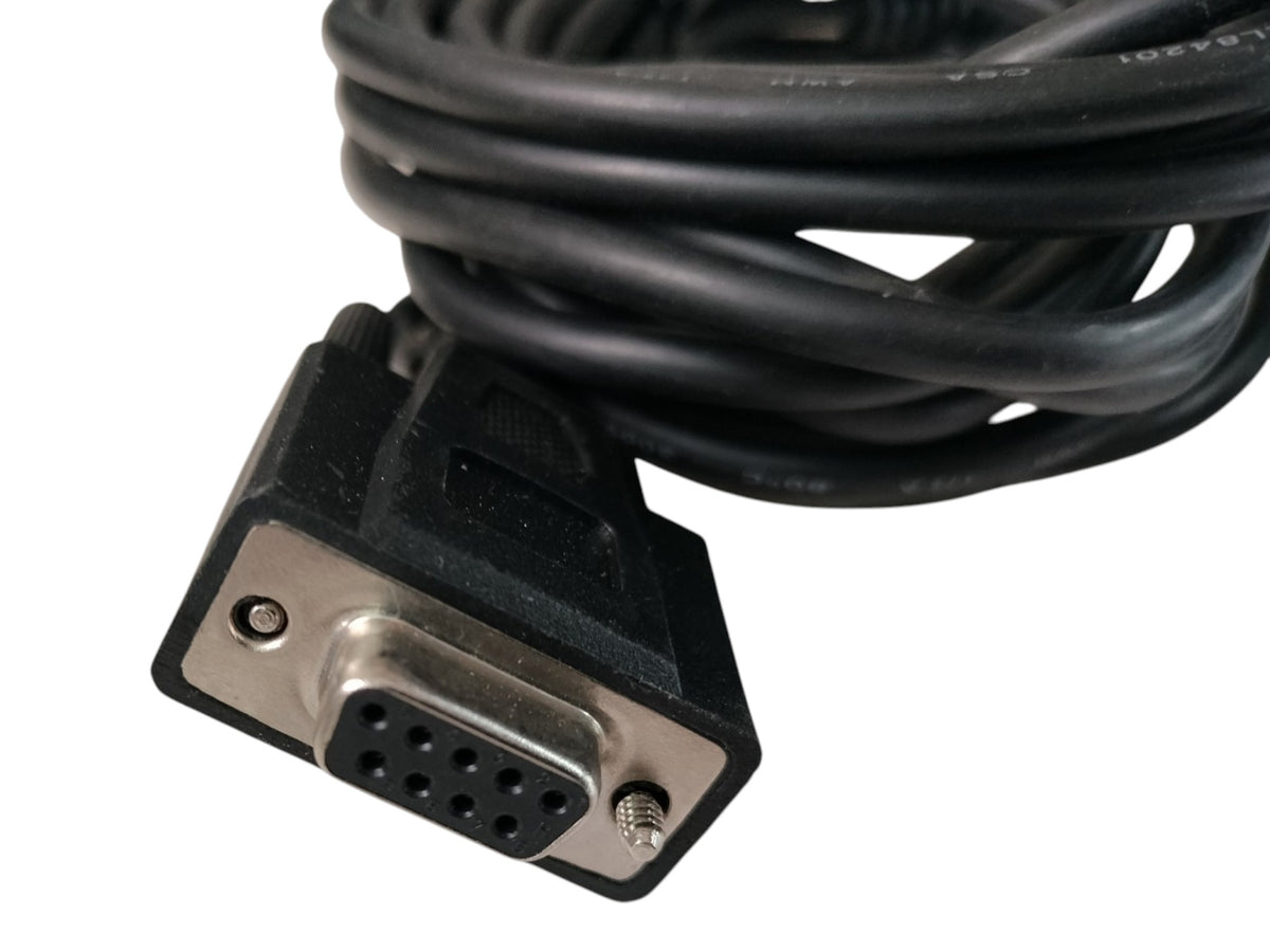 NCR 5945-K010-V002 497-0414162 DB9 Female to 10-Pin Mini-DIN POS Cable w/ DC Jack