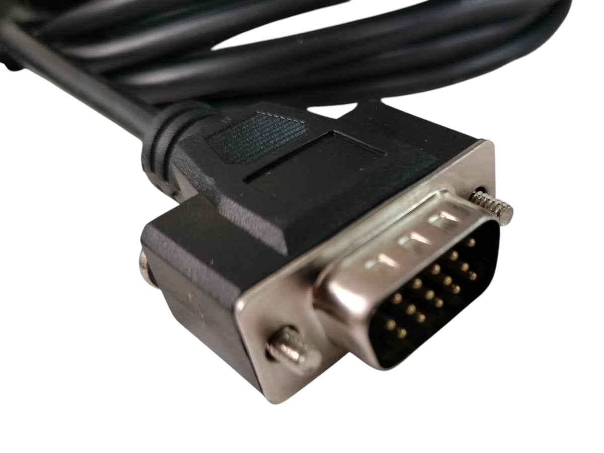 NCR 497-0436070 Rev A DB15 Male to DB9 Female POS Serial Cable