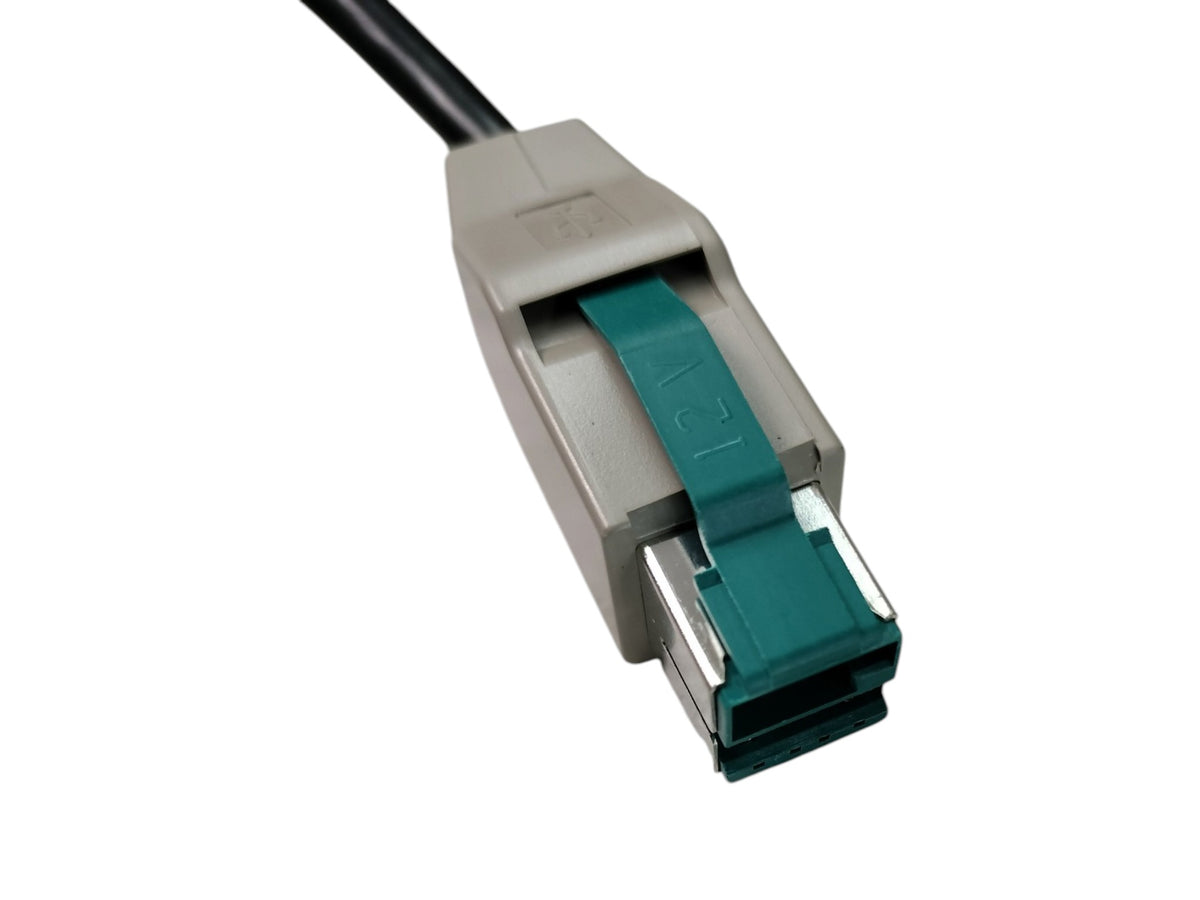 Datalogic 90A052311 Rev B Powered USB to RJ45 & DC Plug POS Scanner Cable