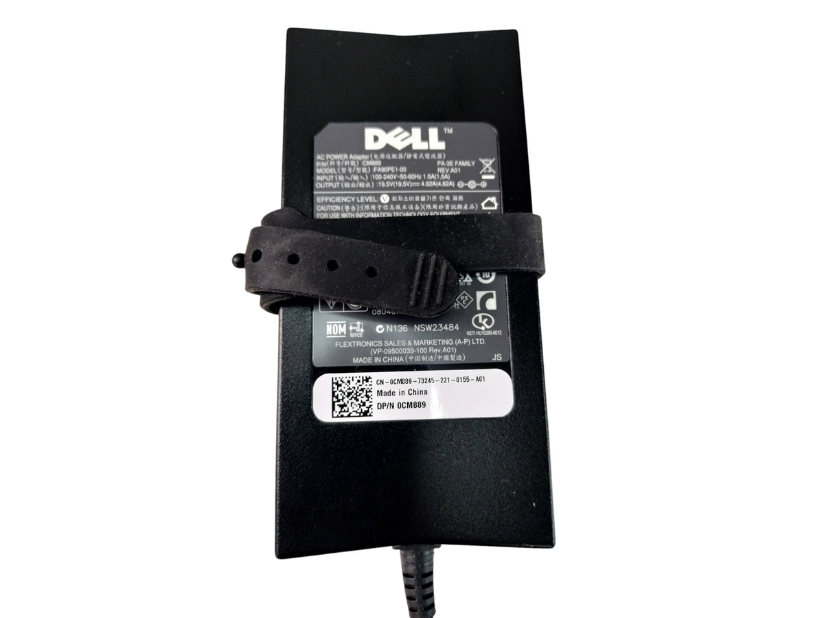 New Dell FA90PE1-00 90W AC Power Adapter Charger CM889 w/ Power Cord