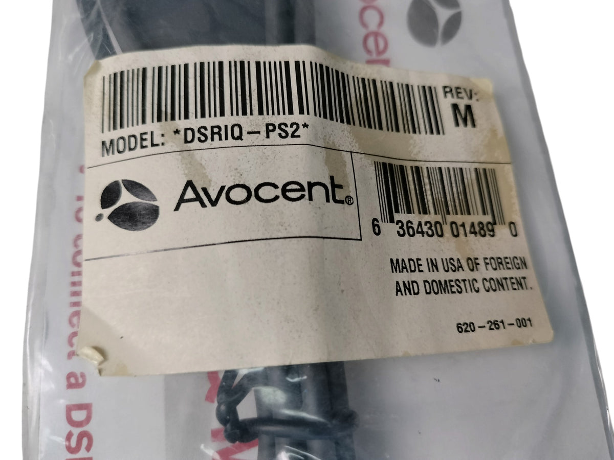 New Avocent DSRIQ-PS2 Rev M Server Interface Module DSRIQ Module Cable