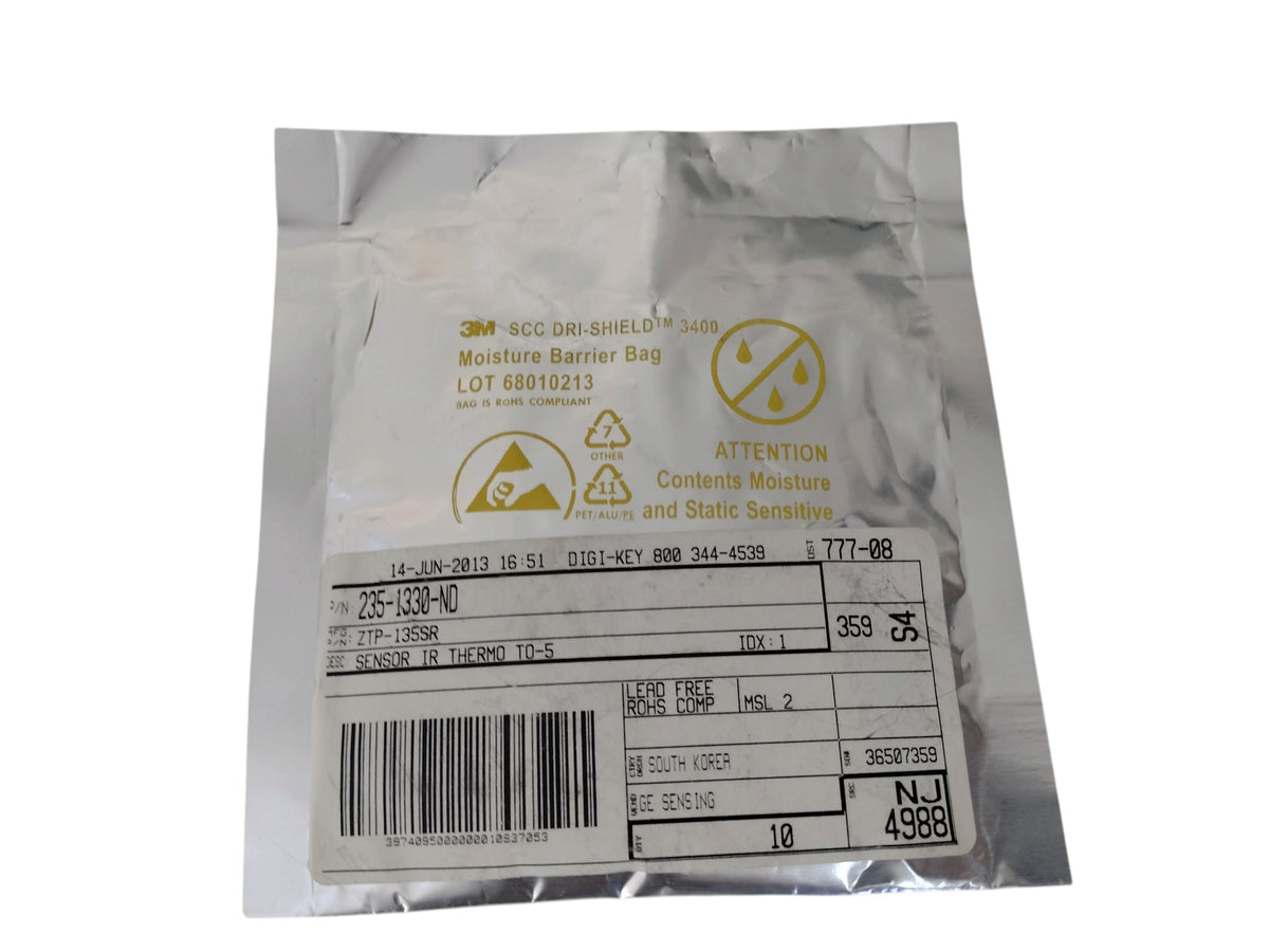 New Lot of 10 Digi Key GE Sensing ZTP-135SR IR Thermopile Sensor TO-5 235-1330-ND