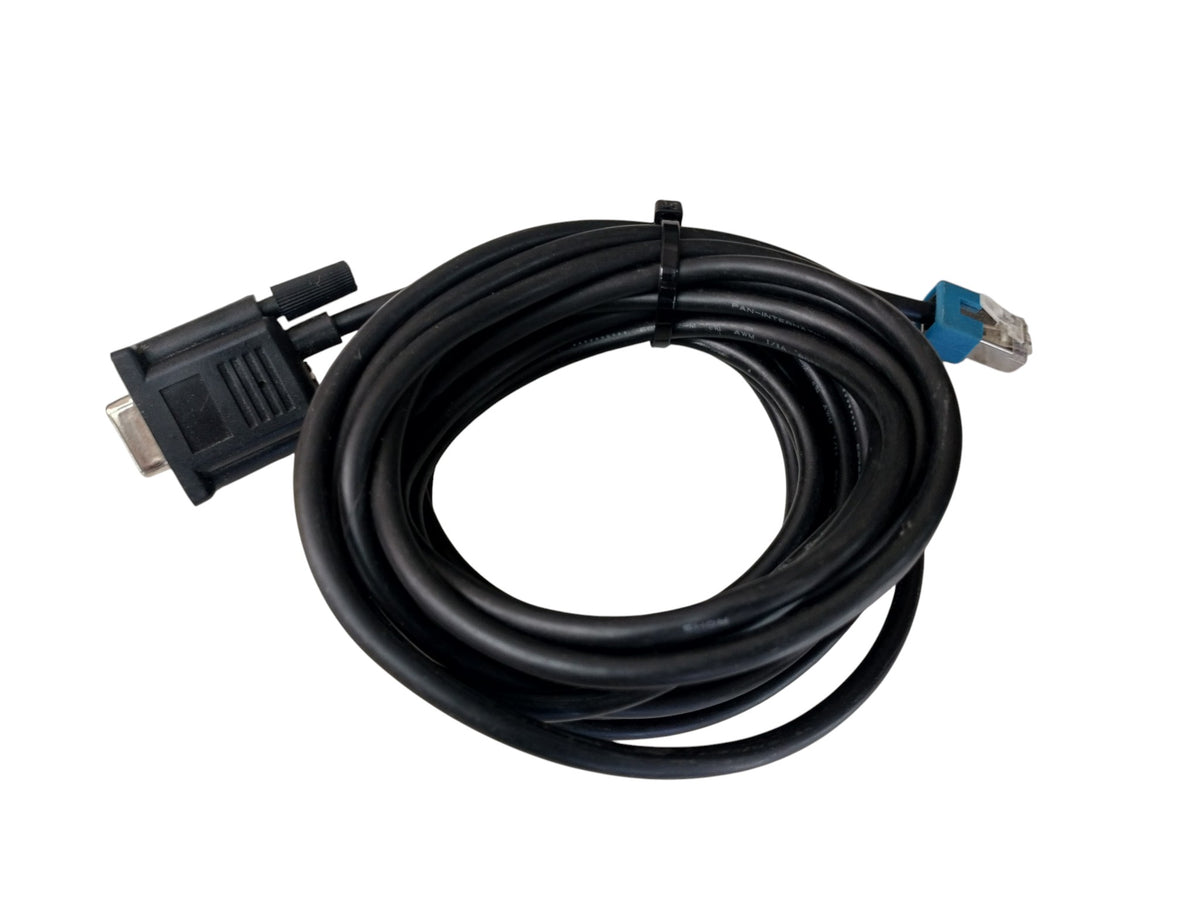 Datalogic 8-0730-54 Rev B 15ft RS-232 DB9 Female to RJ45 POS Scanner Cable
