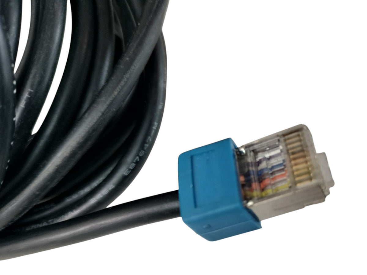 Datalogic 8-0730-54 Rev B 15ft RS-232 DB9 Female to RJ45 POS Scanner Cable