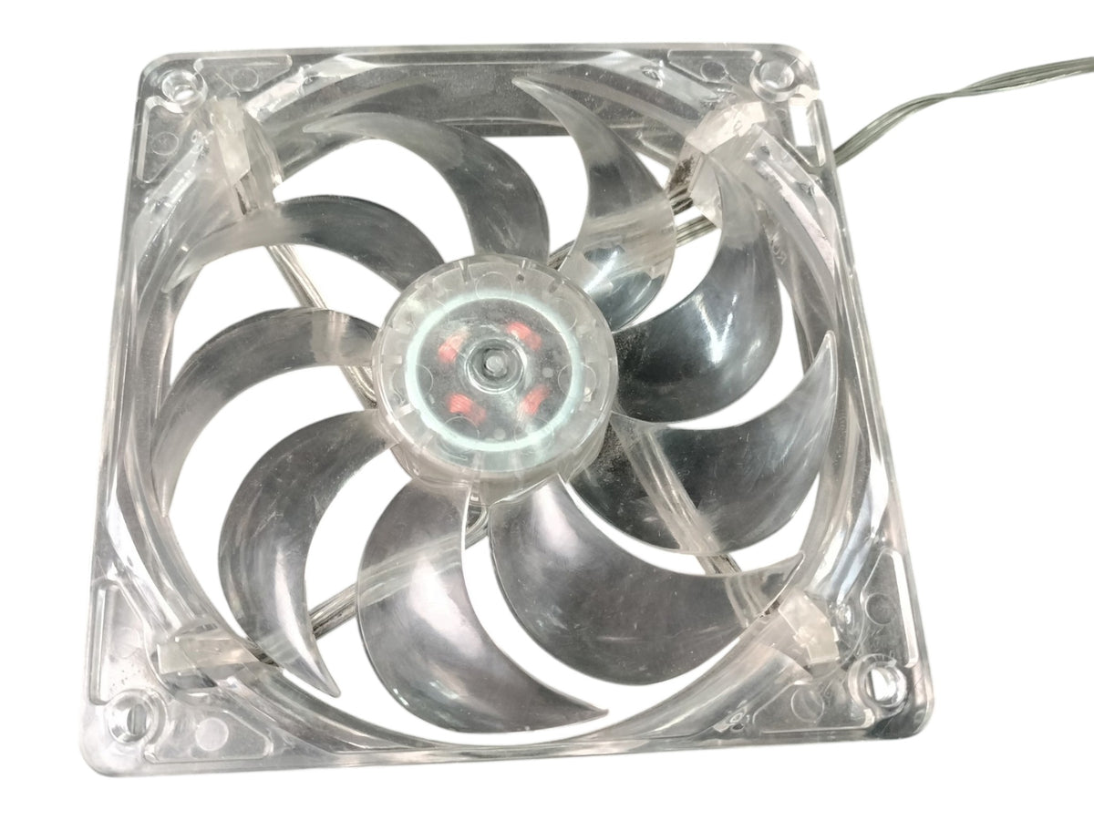 Rosewill DF1202512SELN 120mm Clear Blue LED PC Case Cooling Fan 3-Pin & Molex
