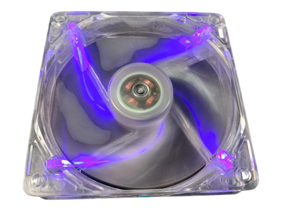 Rosewill DF1202512SELN 120mm Clear Blue LED PC Case Cooling Fan 3-Pin & Molex