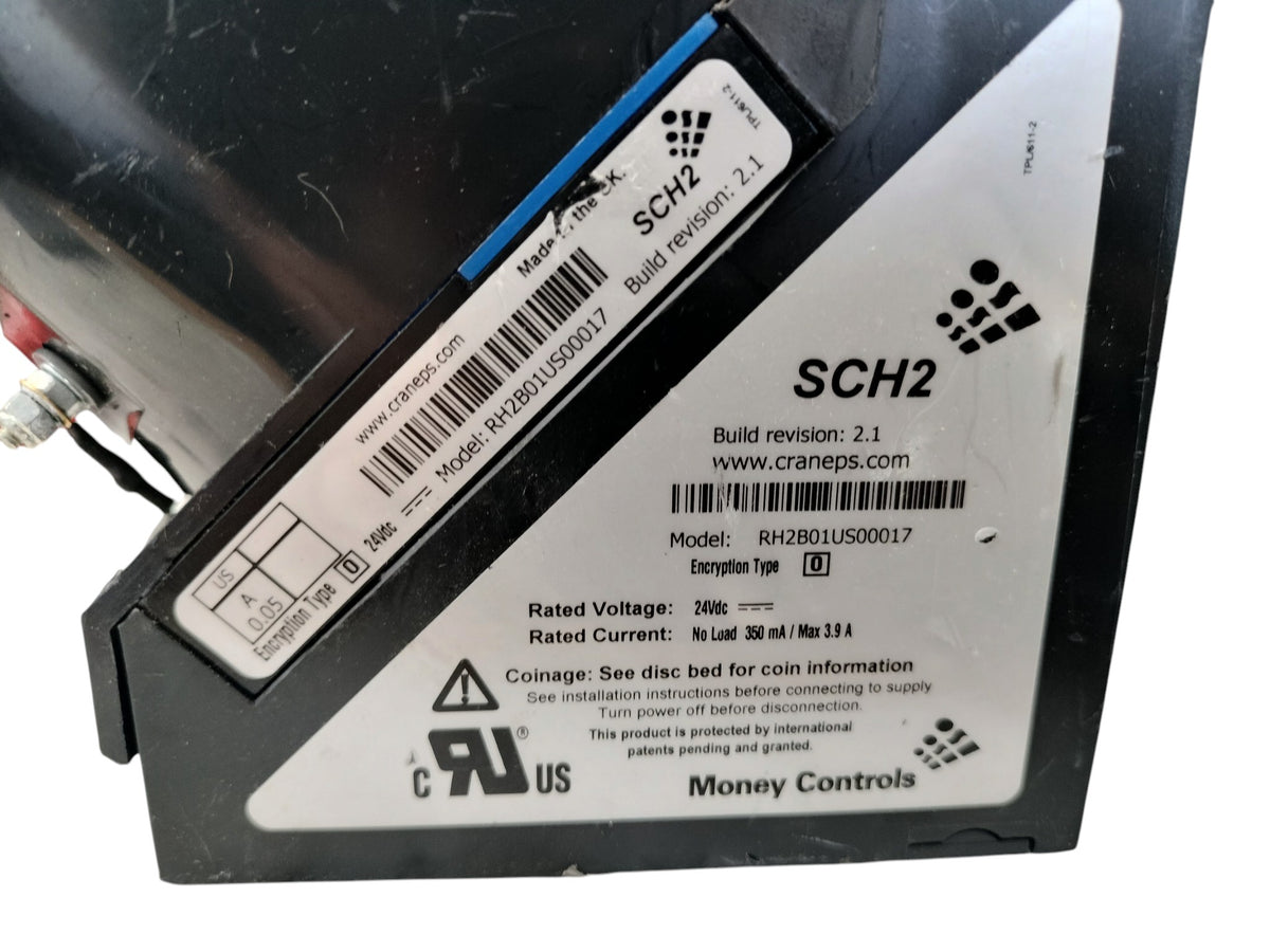 Money Controls SCH2 US $0.05 Nickel Coin Hopper Dispenser RH2B01US00017 24V