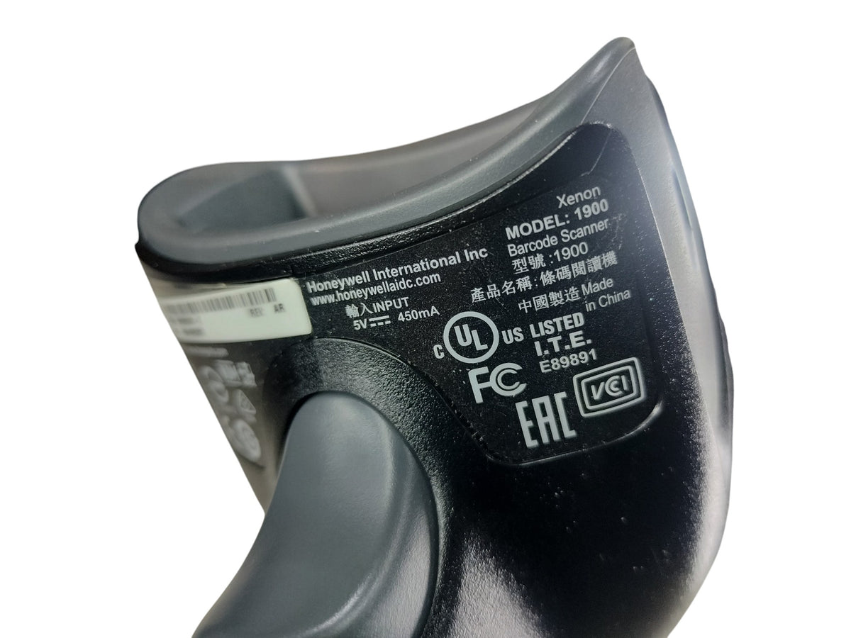 Honeywell Xenon 1900 Handheld 2D QR Barcode Scanner 1900GSR-2 + USB Cable
