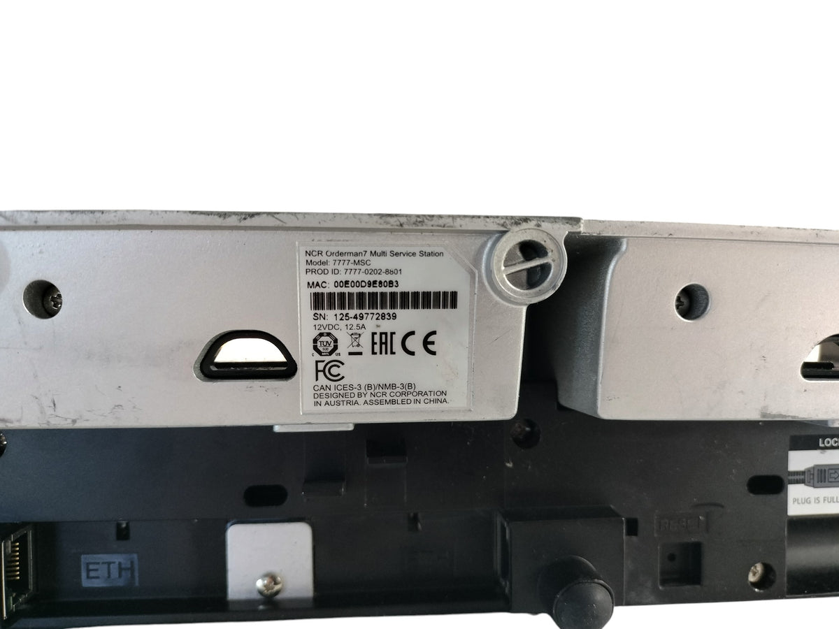 NCR Orderman7 Multi Service Station 5-Slot Charging Dock 7777-MSC 7777-0202-8801